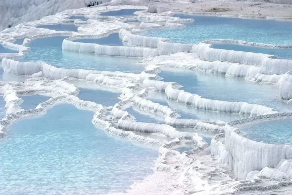 Natural wonders: Pamukkale travertines