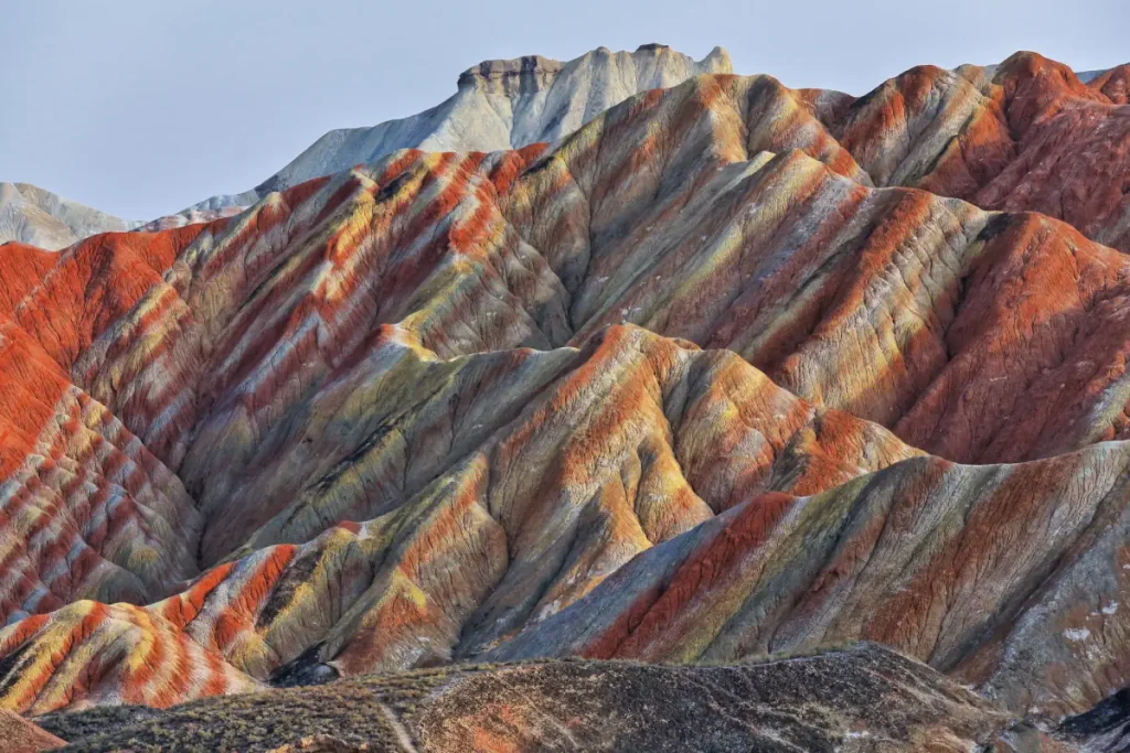 Natural wonders: Chinese rainbow mountains