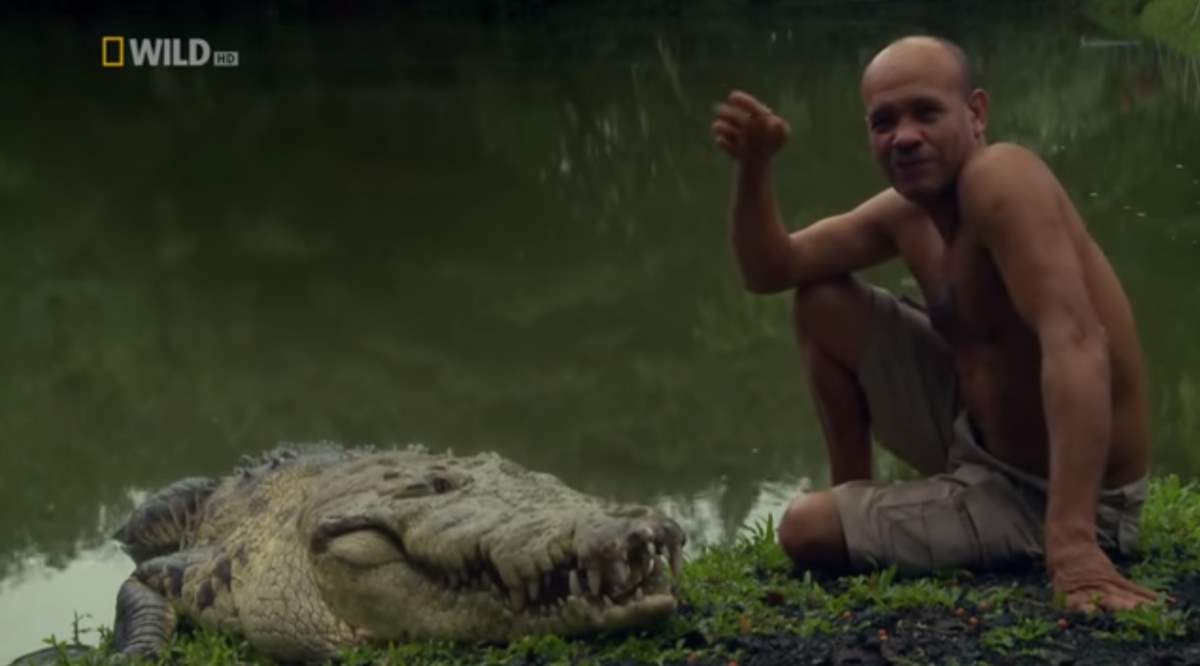 Chito and Pocho, a unique friendship between a human and a crocodile