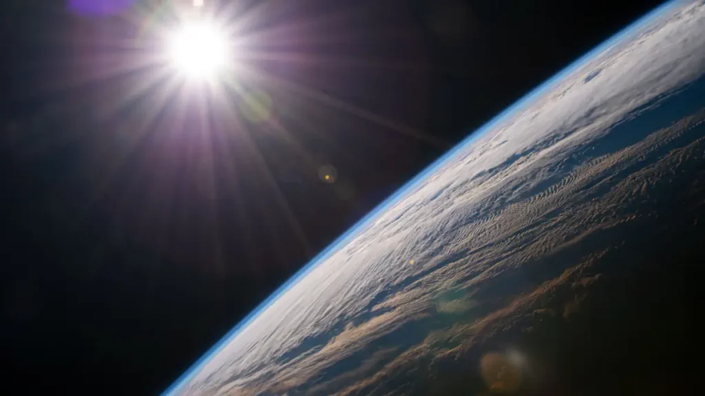 Speed of Earth in Space: Earth lies at an average distance of 149.59787 million kilometers (93 million miles) from the Sun