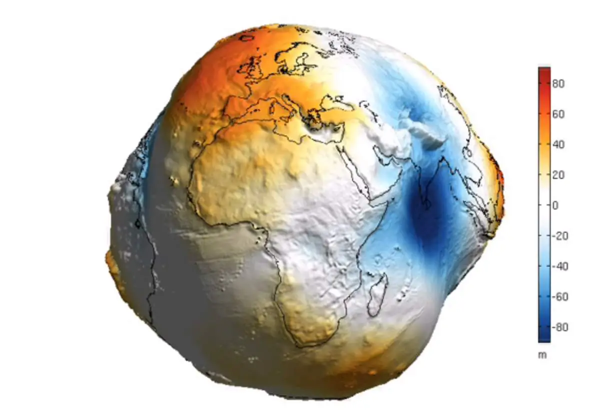 Геоид форма земли фото