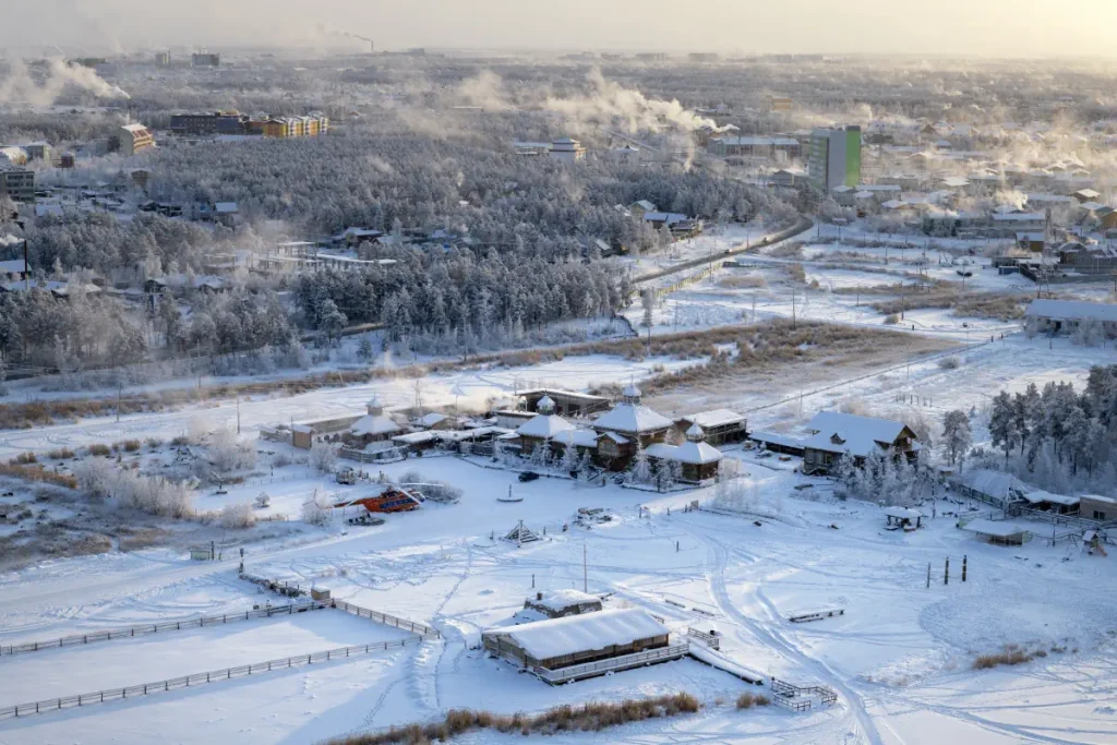 Yakutsk, the coldest city in the world