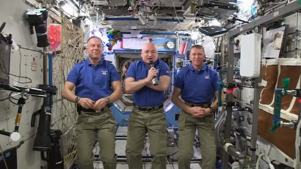 Happy New Year Message from ISS