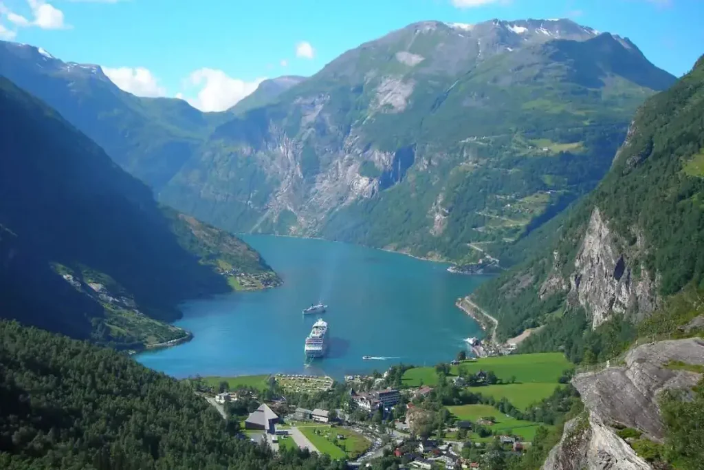 Geiranger and Geirangerfjord