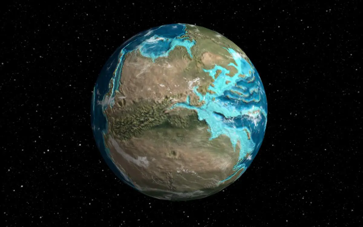 Ancient Earth (240 million years ago) - Pangaea - Our Planet