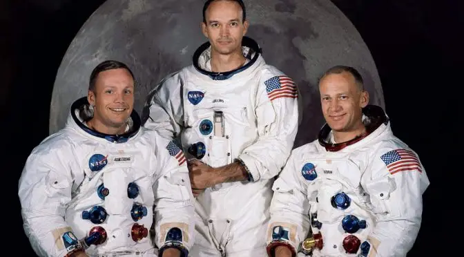 The crew of Apollo 11 Moon Landing mission