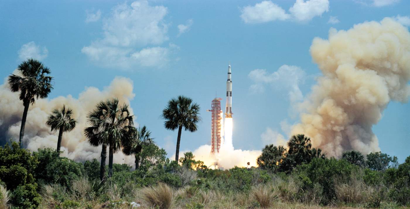 Apollo 16 Liftoff (April 16, 1972)