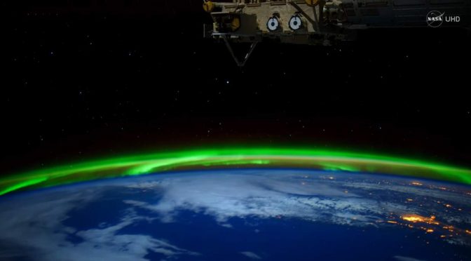 An Aurora From Space