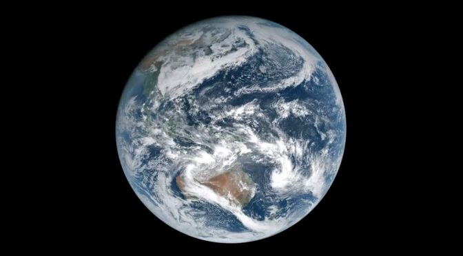 Earth from the Geostationary Orbit - Our Planet