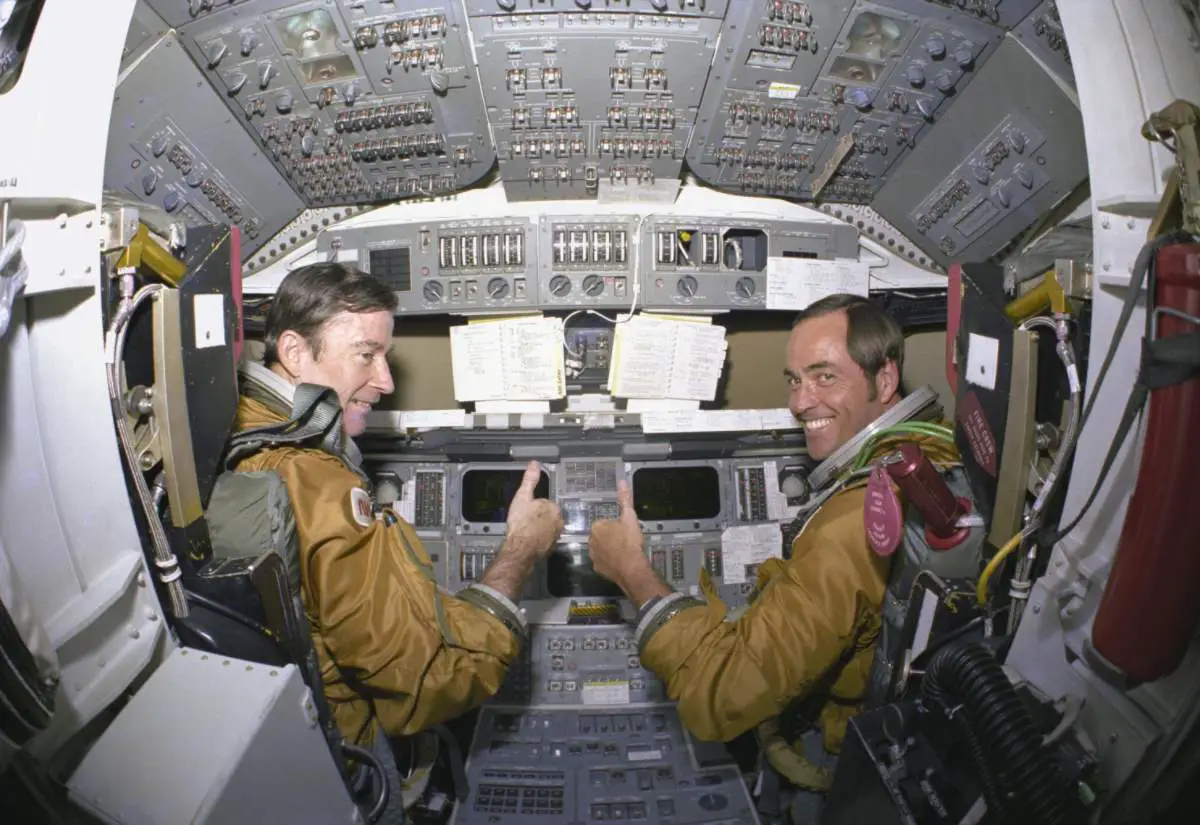 Space Shuttle Columbia - Flight Deck