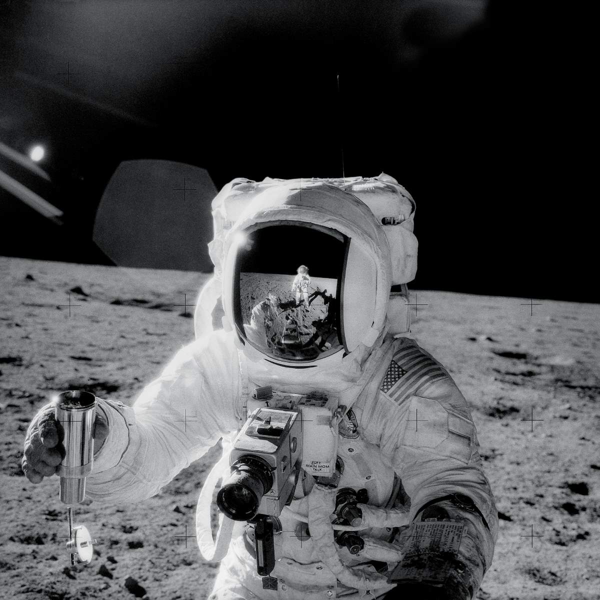 Alan Bean on the moon during the Apollo 12 mission Our