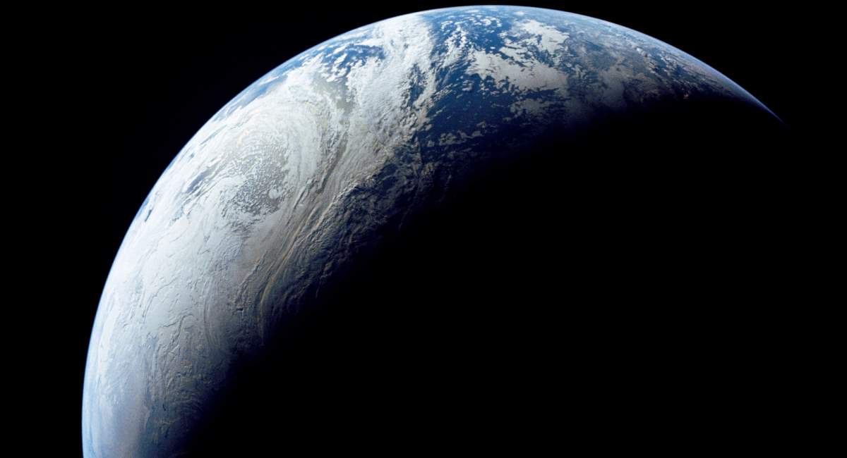 Earth as seen by Apollo 4 - Our Planet