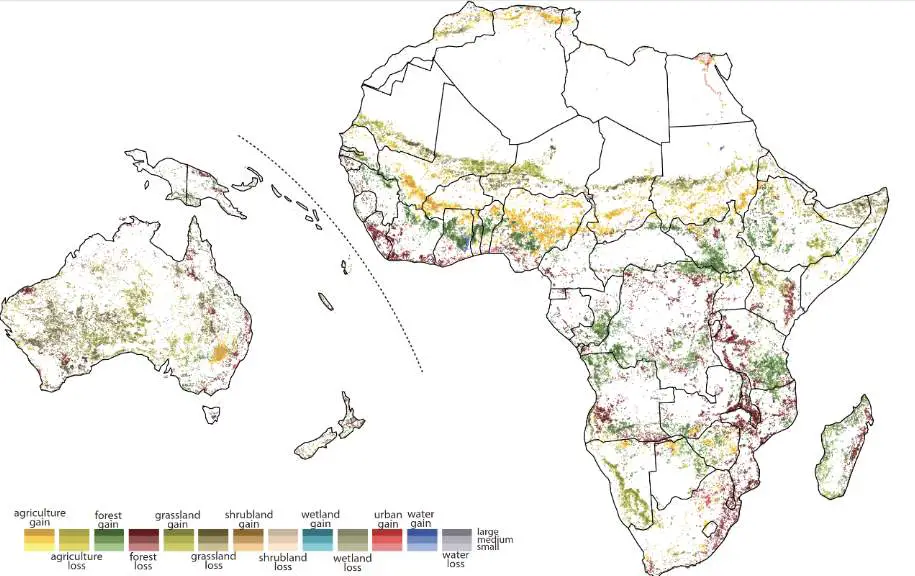 Changing Earth: Africa and Oceania