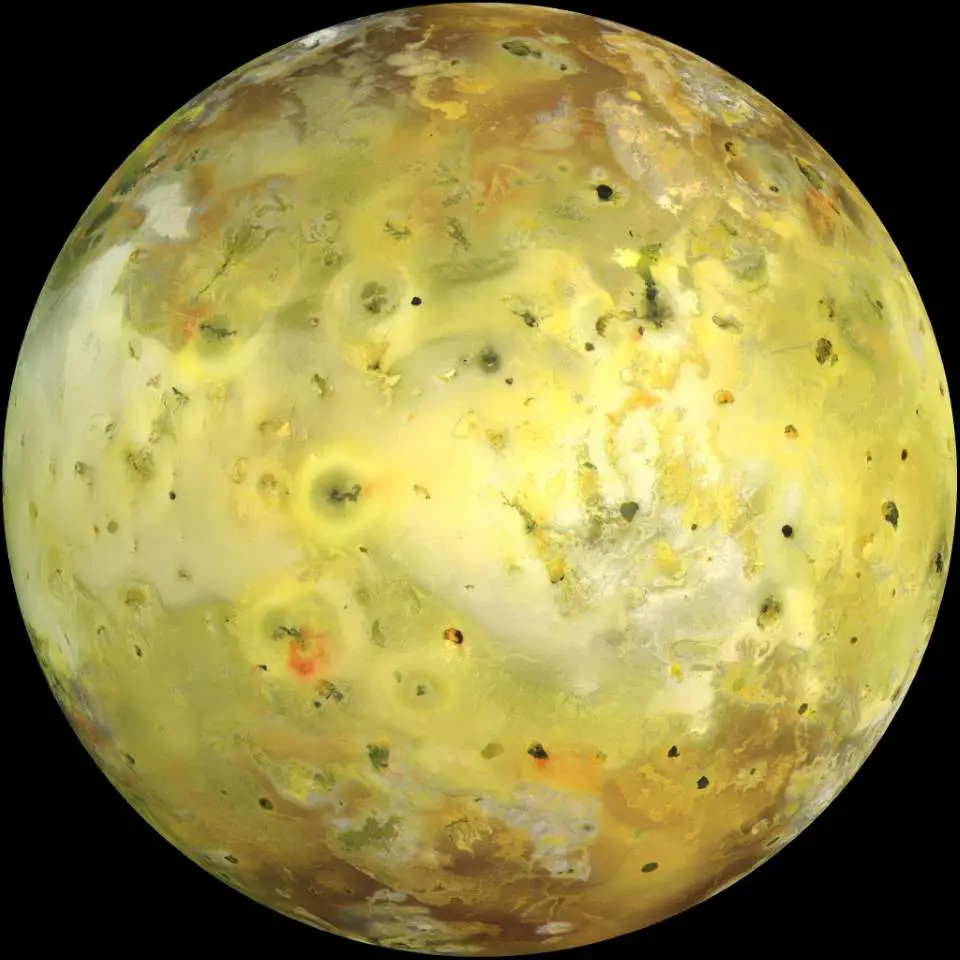 Top 10 largest non-planets in our solar system: Io