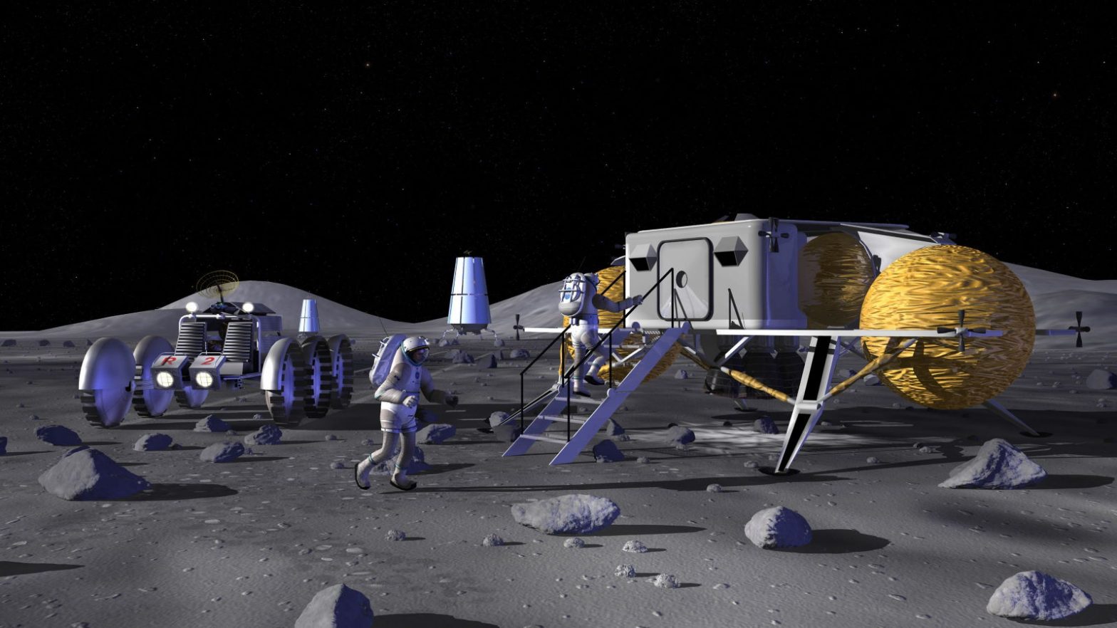 NASA's Plan to Build a Base Camp on the Moon Sounds Like Sci-Fi, But It ...