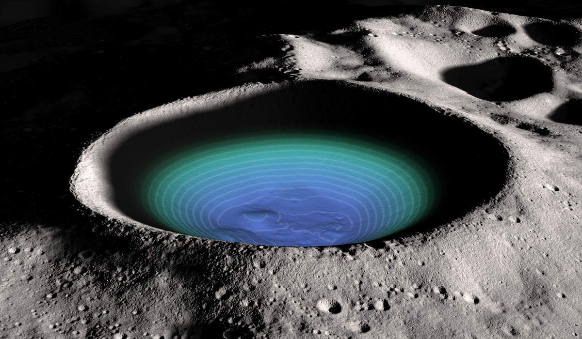 Can we create a lake on the Moon? Our