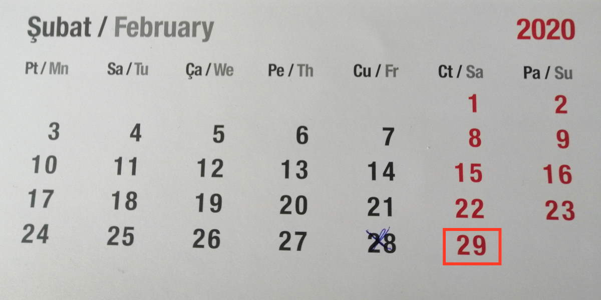 Leap year: There's a February 29 (almost) every four years