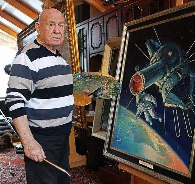 Alexei Leonov, the first spacewalker was also a painter Our