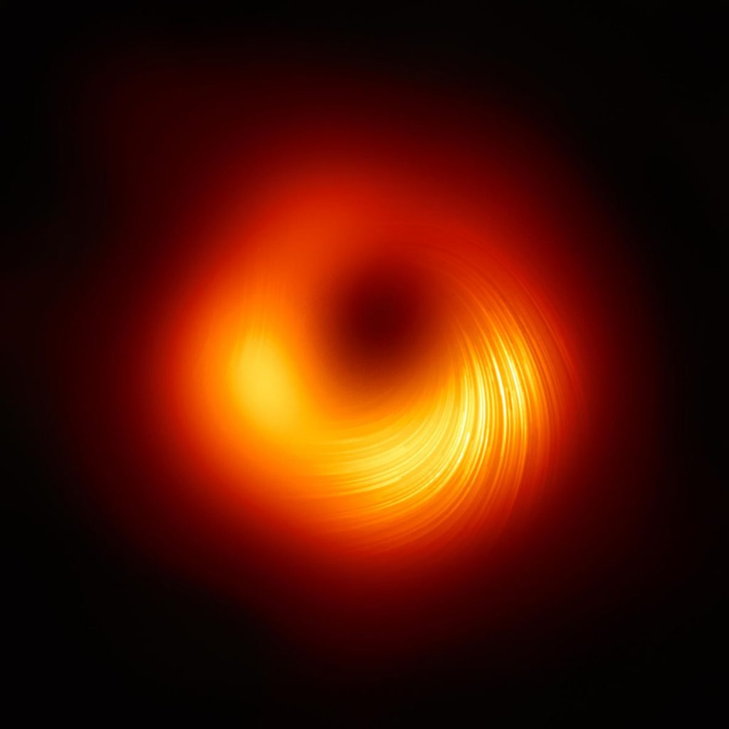 The magnetic field of a black hole