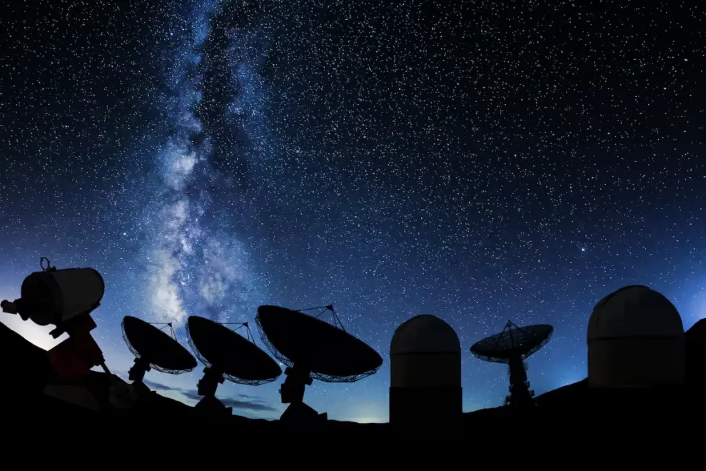 Telescopes & milky way