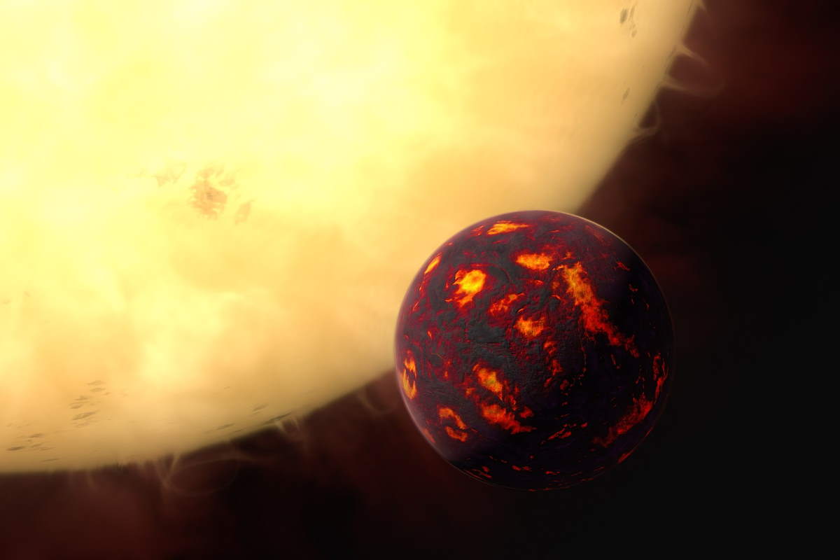 55 Cancri e - planet made of diamonds