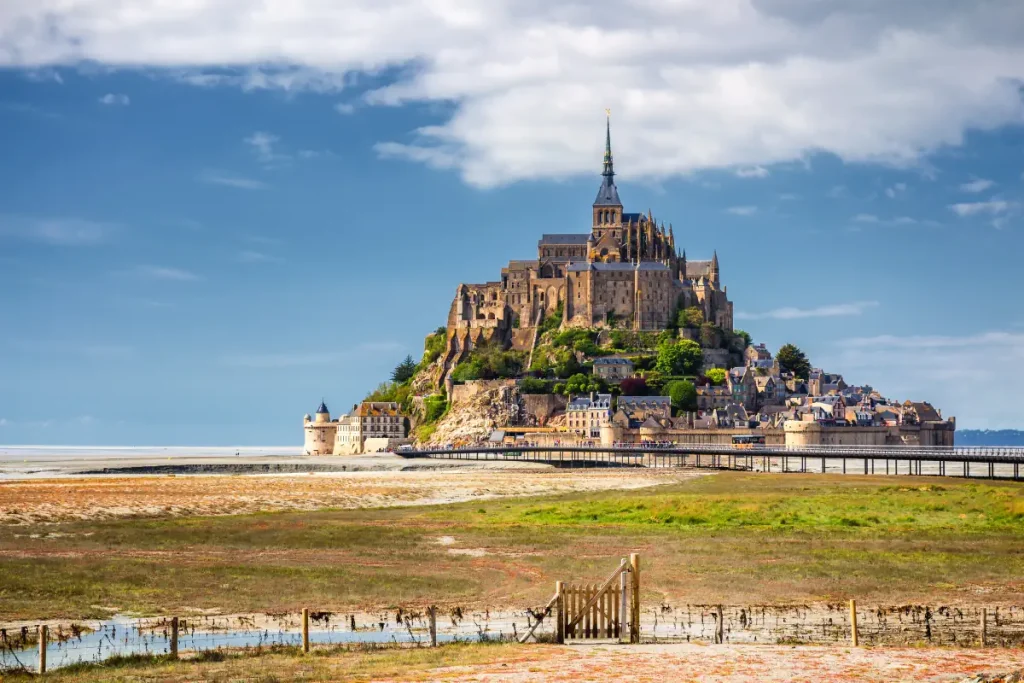Countries having the most number of UNESCO World Heritage Sites: Mont Saint Michel