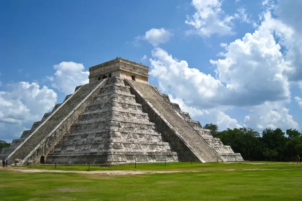 Countries having the most number of UNESCO World Heritage Sites: Temple of Kukulcán, Chichen Itza