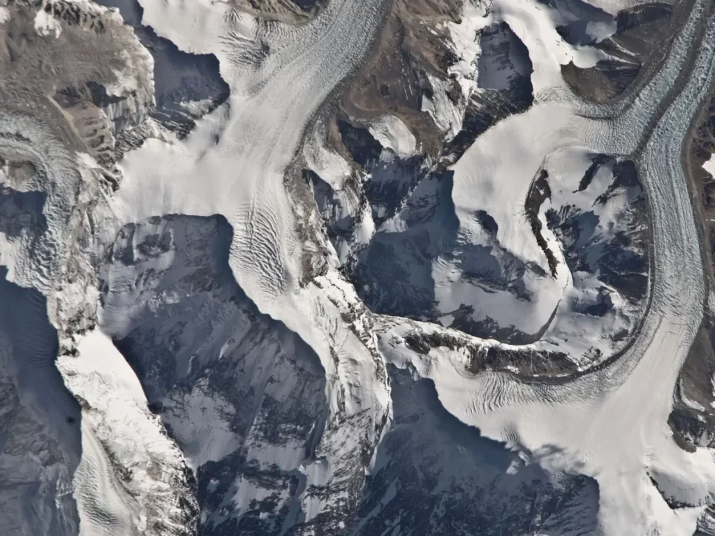 Mount Everest from space (2011)