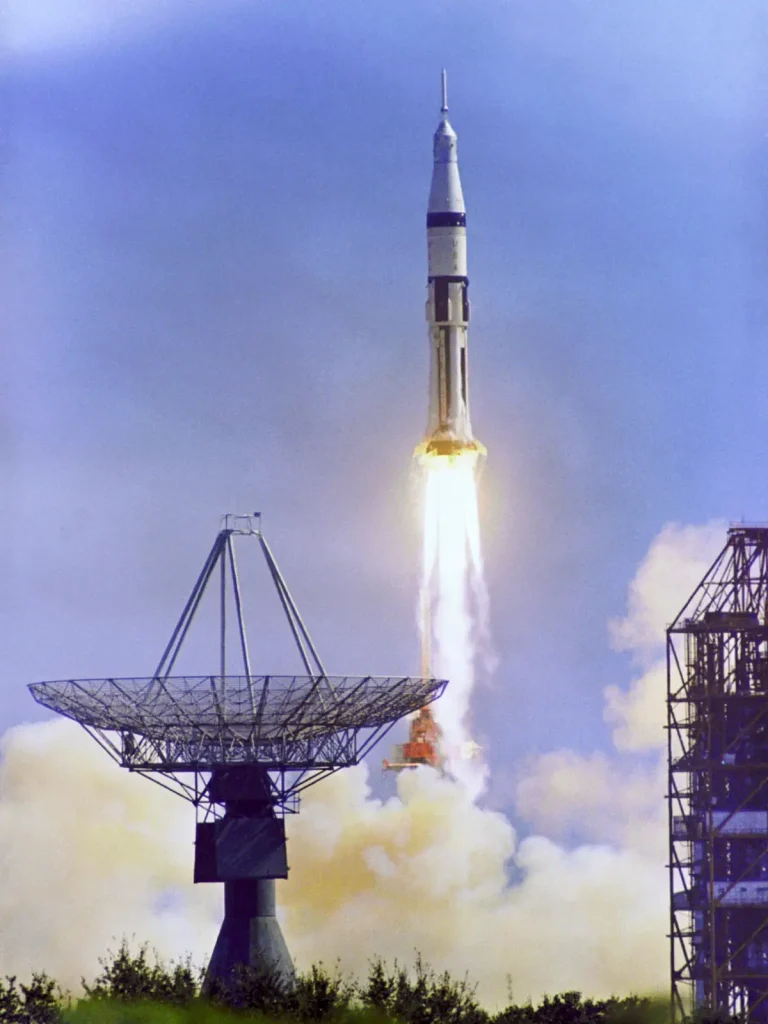 Apollo 7 liftoff