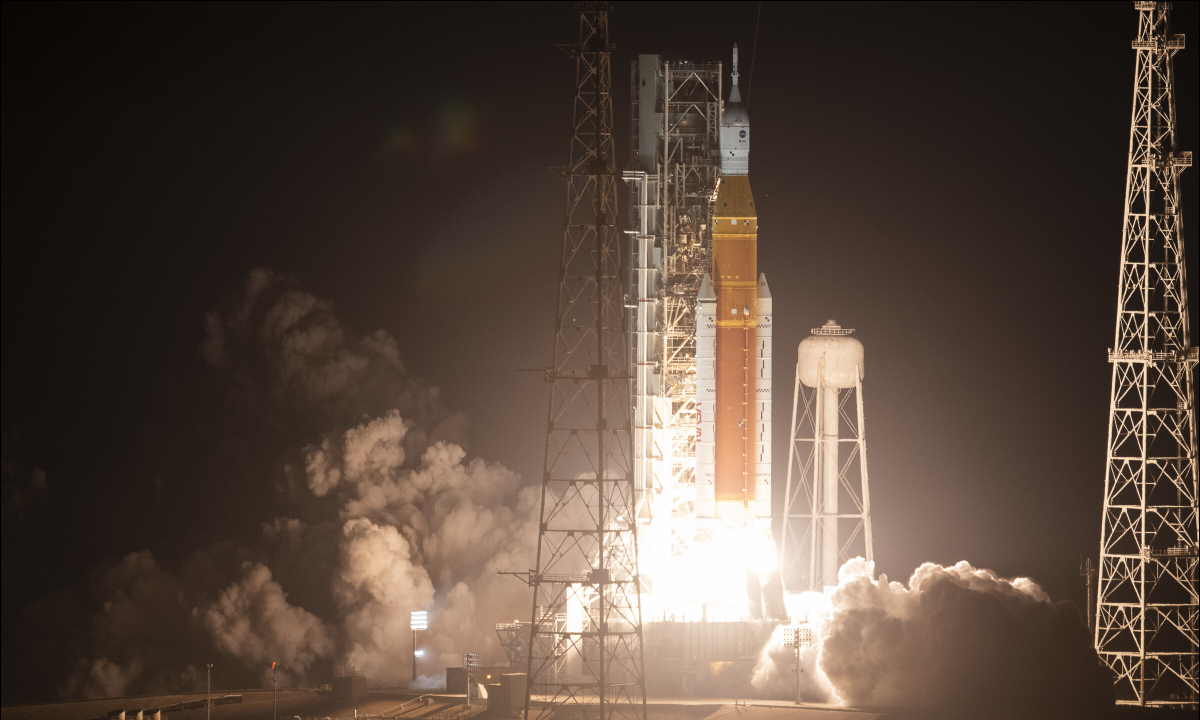 NASA Artemis I Moon Rocket launch