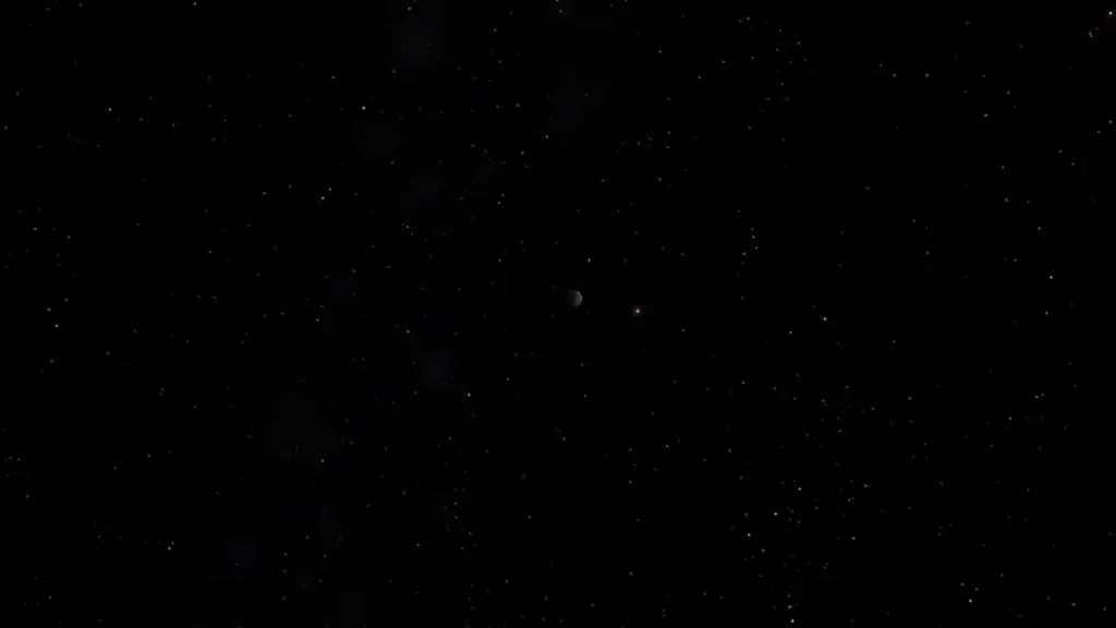 Mercury from Moon distance