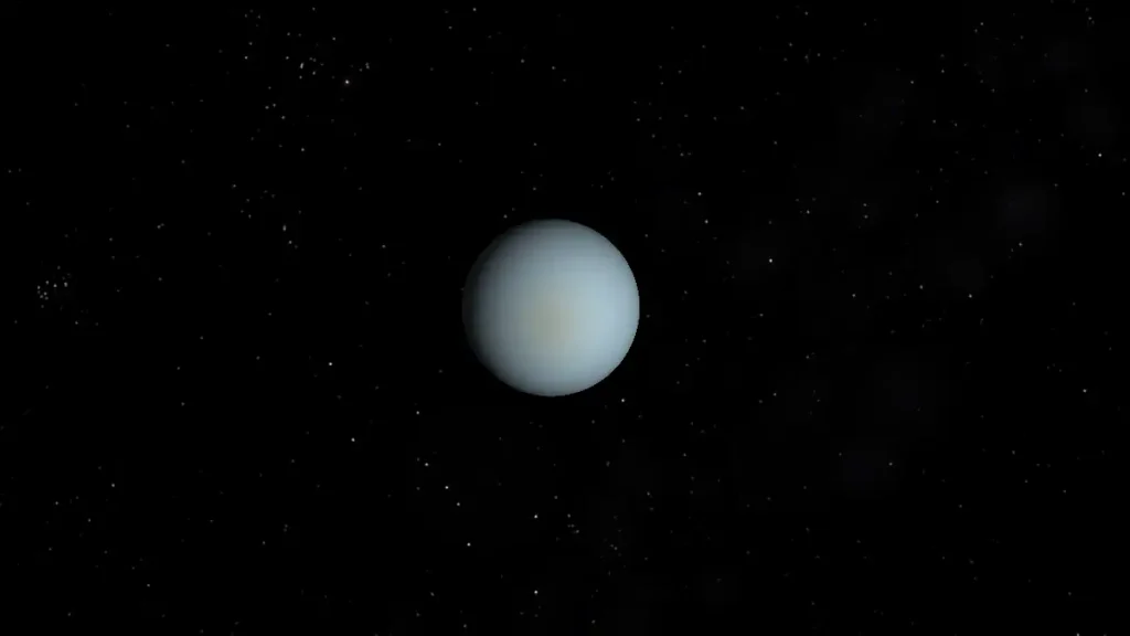 Uranus from Moon distance
